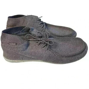 NEW! Hey Dude Wayne Brown Hi-Top Lace-Up Comfort Shoes - Size 13